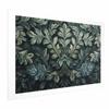 Poster - Victorian Leaves In Dark Greens