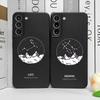 Zodiac Sign Phone Case for Samsung S25 S24 S22 S20 S23 Plus Ultra S21 FE 5G Soft Silicone Cover Constellation Aries Virgo Fundas