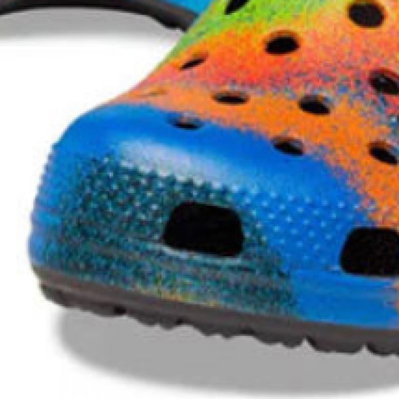 Crocs Common Spray Die Clog Black Multi 208054 0c4