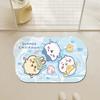 Floor Mat Bathroom Absorbent Non-slip Mat Cartoon Cute Special-shaped Foot Mat Household Non-slip Mat Washable Diatom Mud Floor Mat