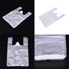 100Pcs Design Plastic T-Shirt Retail Shopping Supermarket Bags Handles Packaging,
