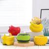 Moule en Silicone Forme de Fruit Vase Pots de Fleurs Pot à Stylo Succulente Outil de Fabrication DIY Moule de Vase en Résine Béton Décorations de Maison Outil