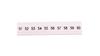 Terminal Marker for Busbars, Labeling Block Zb 5 Numbered From 51-60 Color White /10Pcs./