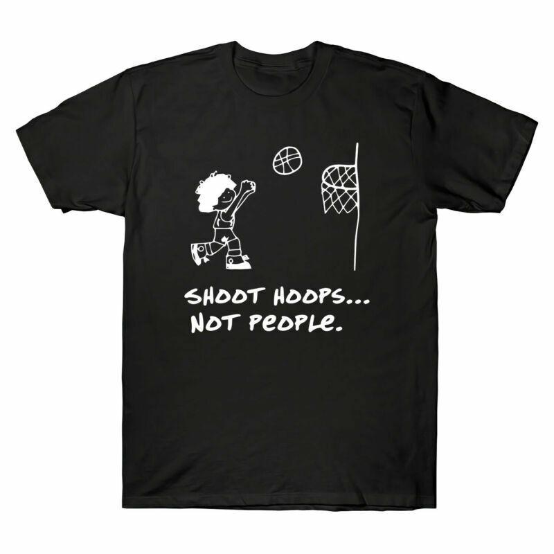 T Sleeve Lovers Basketball Unisexs Shoot People Shirt Not Hoops Short Tee Cotton S