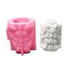 3D Butterfly Girl Figurine Silicone Candle Molds for Candle Soap Making Cement Clay Silicone Molds for Gypsum Decoration