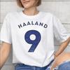 Haalands Accessories Unisex WoUnisex T Shirts 100 Cotton Tee Graphic Printing Football Tshirt Clothing