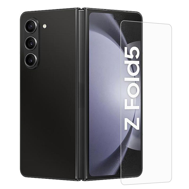 

For Samsung Galaxy Z Fold5 5G Full Front Screen Protector Tempered Glass 0.3mm Arc Edge Electroplating Film Type A