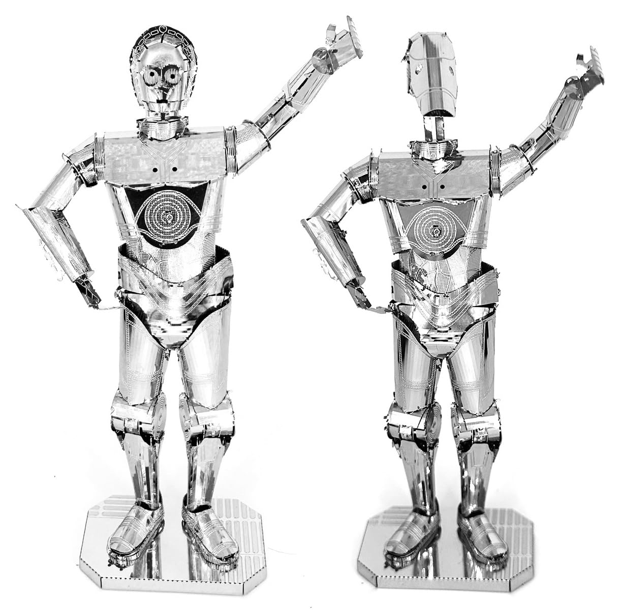 

3D Assembly Model Metal Model Star Wars (C-3PO Silver)