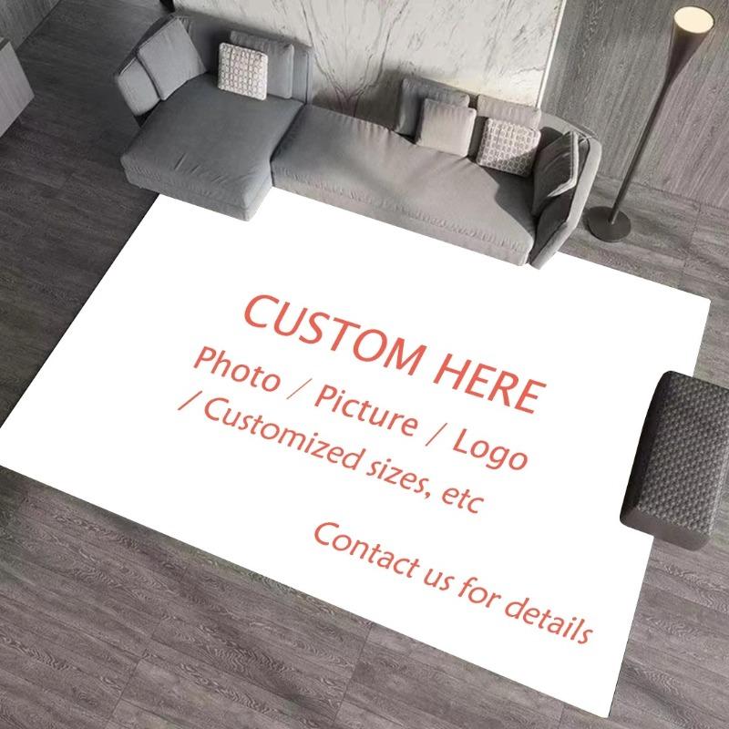 Modern Non-slip Machine Washable Large Living Room Carpet Flannel Grey Colour Home Rugs for Bedroom Luxury Entrance Door Mat