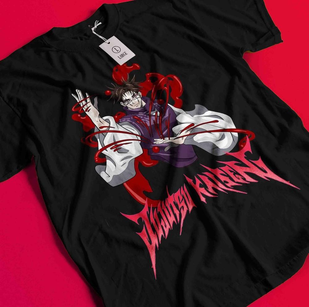 

Choso T-Shirt Sukuna Shirt Jujutsu Kaisen Tshirt Toji Tee Gojo Satoru Nanami JJK BB1451 2XL