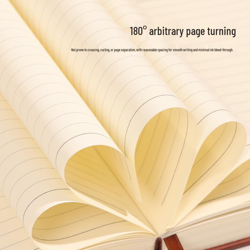 Custom PU Strap Office Notepad with Logo - Internet Celebrity Style