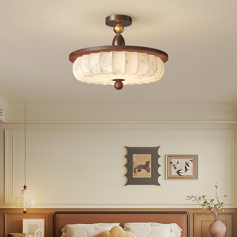 oeny Bedroom Semi-Flush LED Light