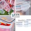 Food Containers with Lid and Seal 7 Pcs.
