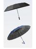 Extra-Large Automatic Folding Umbrella for 3-4 People - Storm-Ready Rain Protection