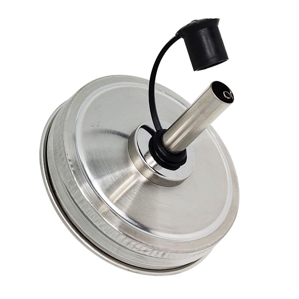 4x Durable And Convenient Stainless Steel Pour Lid For Everyday Convenient And Practical