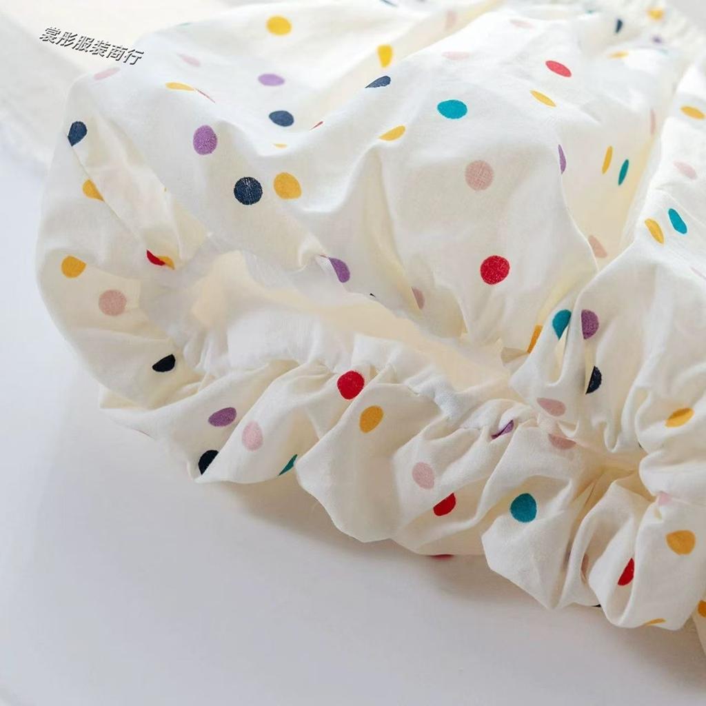 Girls' Shorts Summer Flower Bud Children's Clothing Loose and Casual Baby Lantern Pants Girls'