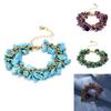 Crystal Beaded Bracelet For Men And Women With Geometric Design For Travel Gift
