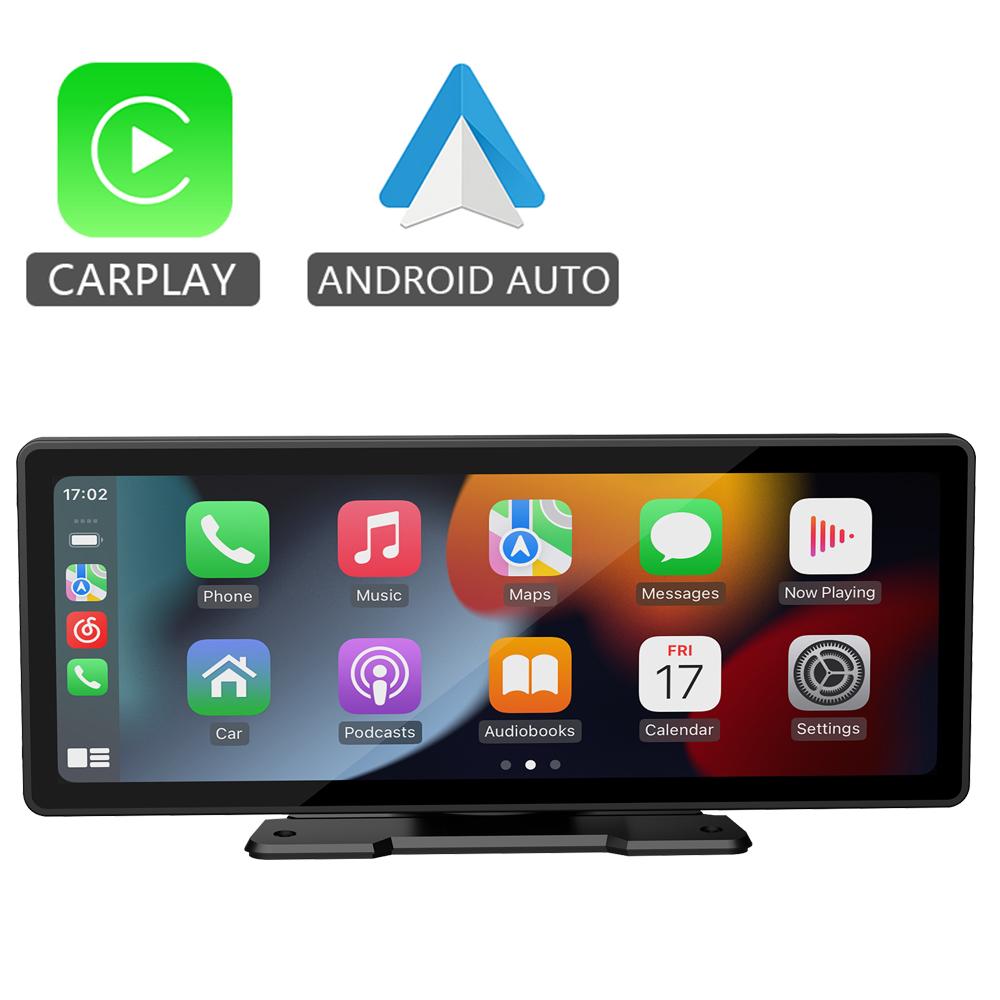 

BQCC Car Radio 10.26inch Android Auto CarPlay Мультимедийный Видеоплеер IPS Сенсорный Экран AUX Вход Bluetooth MirrorLink Универсальный