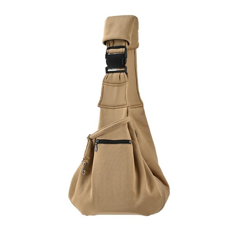 

Double Sided Pet Carrier Bags Adjustable Strap Comfortable Pet Messenger Bag Hand Free Breathable Pet Shoulder Bag for Dogs Cats хакі