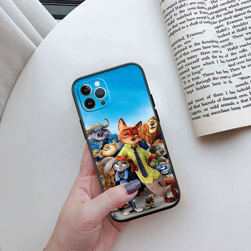 MH158 Zootopia Phone Shell Case for Redmi Note 12 12S 12C 13 13C 13R 14 14S 14R 14C Pro Max Plus A3 A3X A4 A5 11A 13X