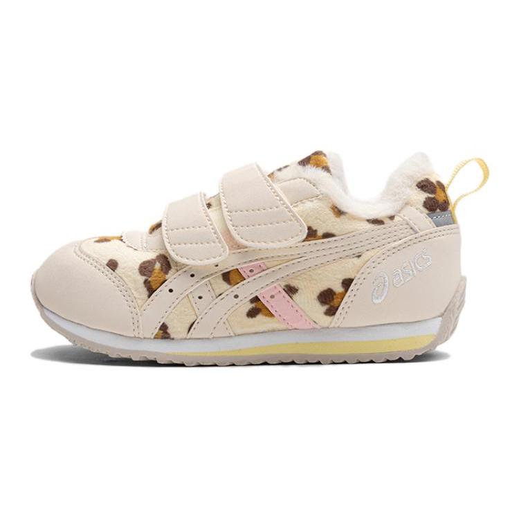 ASICS Cotla Thermal Abrasion Resistant Breathable Low top Kids Lifestyle Shoes Beige Children Aged 3 7 Years Old 1144A349-200
