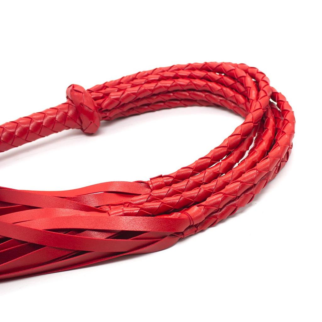 Whip BDSM Sex Toys Flap Butt Twist Braid 62+16cm PU Couple Game Props Bondage Cosplay