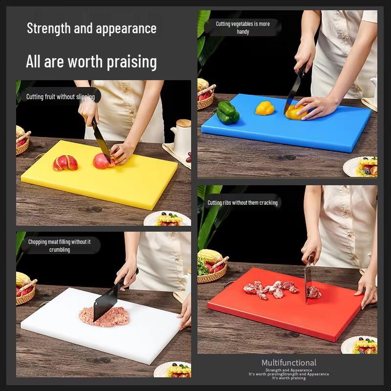 JUUWU Commercial PE Plastic Color-Coded Cutting Board
