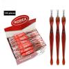 Nail Art Cuticle Remover Tool: Deep V Fork for Dead Skin and Manicure