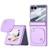 GKK Ultra-Thin Magnetic Makeup Mirror Case for Samsung Z Flip7 - Full Coverage Folding Screen Protection