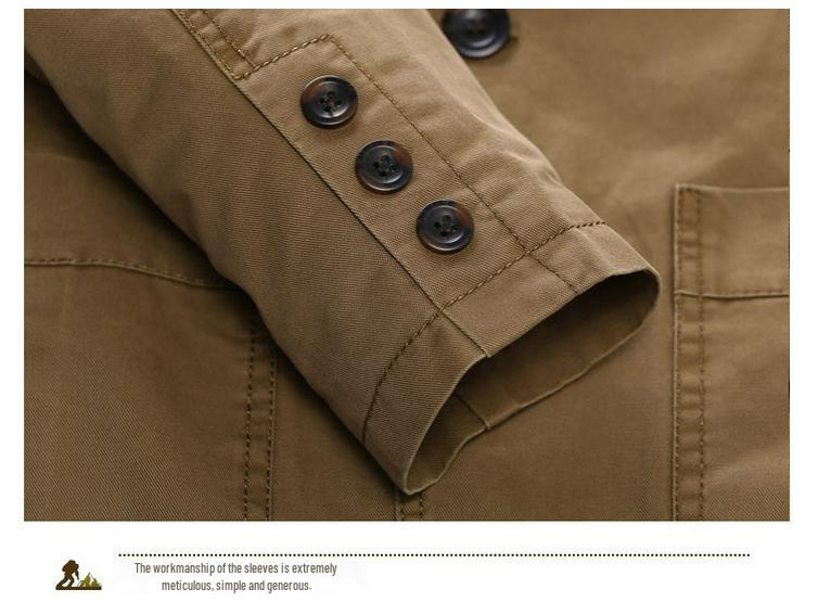 Cross-Border Men's Cotton Casual Jacket: Trendy Autumn/Spring Fashion Suit