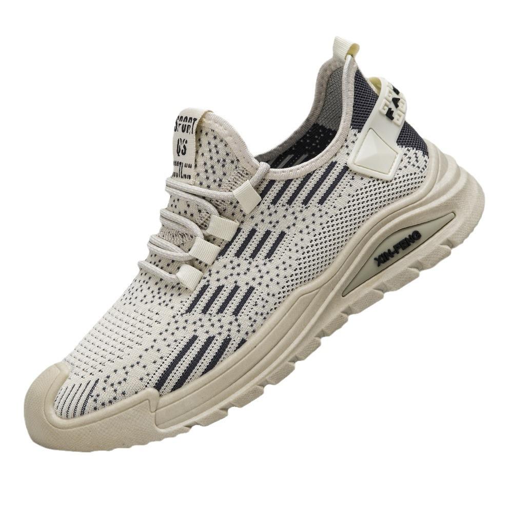 Herbst-Fliegennetz atmungsaktive neue Sportschuhe Outdoor-Freizeitschuhe mit runder Spitze