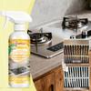 Powerful Kitchen Degreaser Spray 120ml Cuts Through Stubborn Grease Grime On Stove Oven Cookware No Residue Leaves Shine
