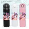 Stainless Steel Bouncing Thermos Cup KPOP Demon Hunter Girl Water Cup Shaga Male Ghost Sports Cup Car