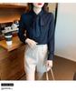 Women's Spring/Summer Bow Blouse: Trendy Long Sleeve Shirt for Autumn 2025