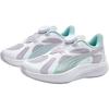 Puma Pounce Lite Disc Fabric Comfortable Versatile Training Sprint Racing Lightweight Shock Absorption Low Top Running Shoes Kids Sneaker 404330-03