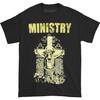 Men's Ministry Holy Cow Block Letters T-shirt Medium Black