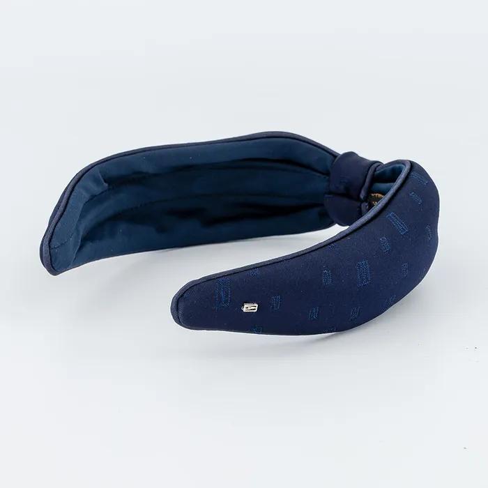 [Alexandre De Paris] Alexandra Hairband Navy 5