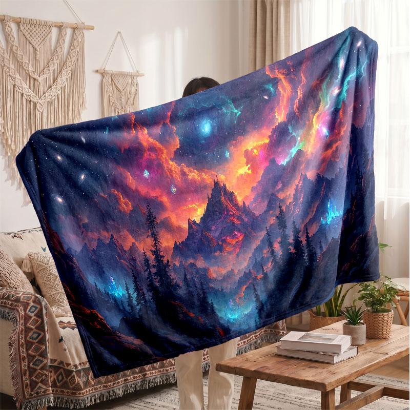 Warm Flannel BlanketWorld of Warcraft Soft Cozy Throw Blanket for Bedroom Couch