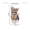 Cute Luxury Enamel Cat Brooches for Women Fashion Rhinestone Elegant Kitty Brooch Pin Crystal Animal Pins Jewelry Accessories