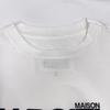 Maison Margiela S50GC0533 19Stainless Steel White Crew Neck T-Shirt tops 44 whiteUsed