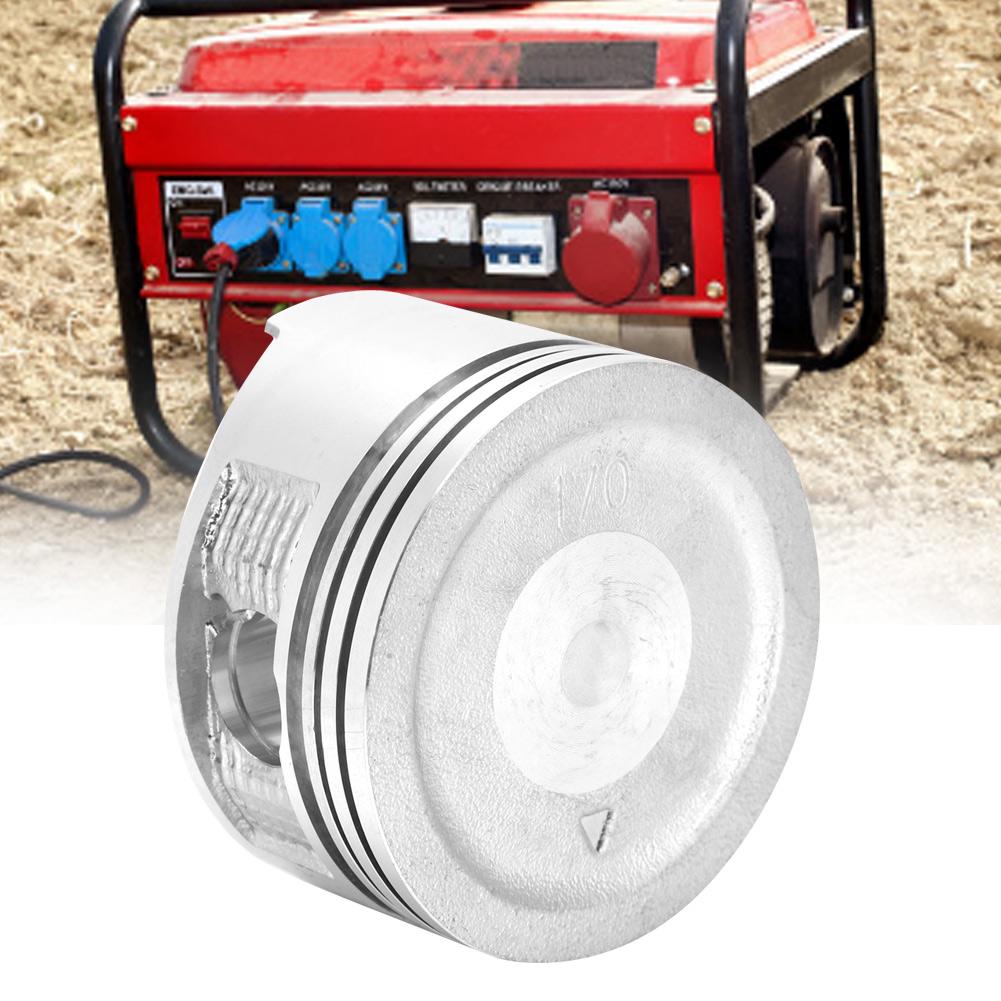 Gasoline Generator Piston Assembly Piston Kit Replacement Accessories Fit for 170F GX210