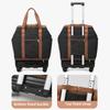 New Trolley Bag Detachable Universal Wheel Luggage Folding Storage Boarding Bag Expandable Suitcase Check-in Bag
