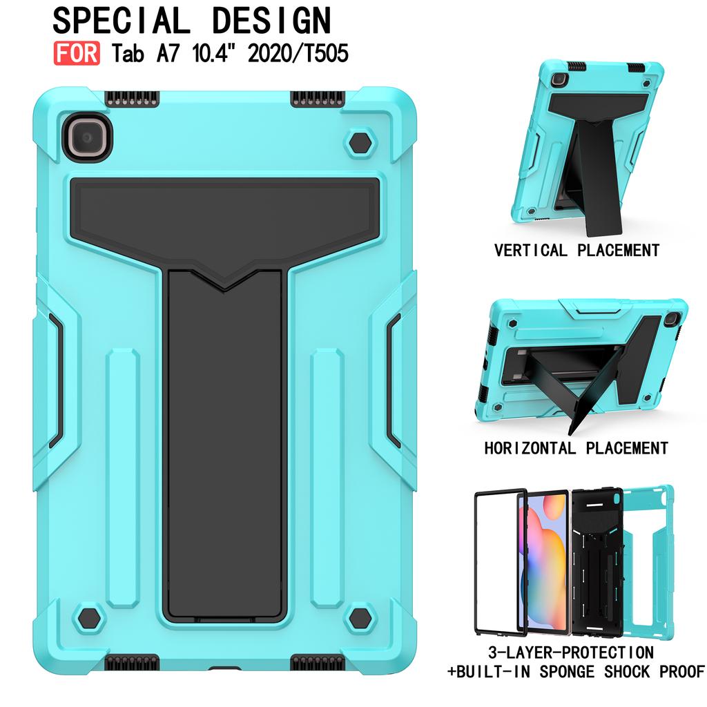 Kickstand Case for Samsung Galaxy Tab S6 Lite 2024 2022 2020 SM-P620 P613 P610 A7 SM-T500 T505 T507 A 10.1 T510 T515 Armor Cover
