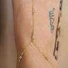 1Pcs Vintage Crystal Anklets for Women Simple Sexy Metal Chains Tassels Toe Foot Anklet Bracelet Summer Beach Accessories