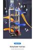 Interactive 8-Car Dual Lane 5-Layer Parking Track DIY Toy for Kids