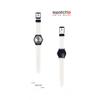 Swatch Gn720 Tech Mode White Delight Public Urethane Watch