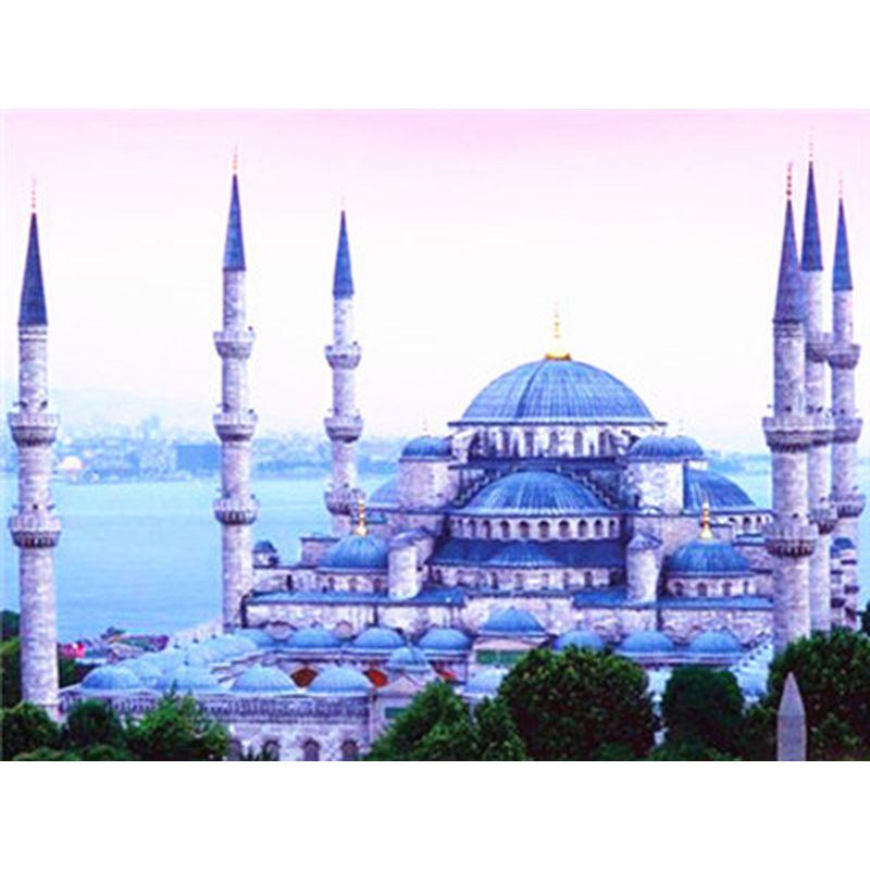 5D Diamant Malerei Straße Mosaik Kreuz Stich Architektur Landschaft Diamant Stickerei Verkauf Winter Home Decor Geschenk