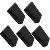 5Pcs Car Clay Bar Pad Sponge Block Cleaning Eraser Wax Polish Pad Tools Black Car Cleaning Tools Auto Detail Cleaning Care