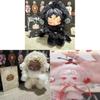 Skullpanda Plush Toy Keychain With Cartoon Design For Collectors