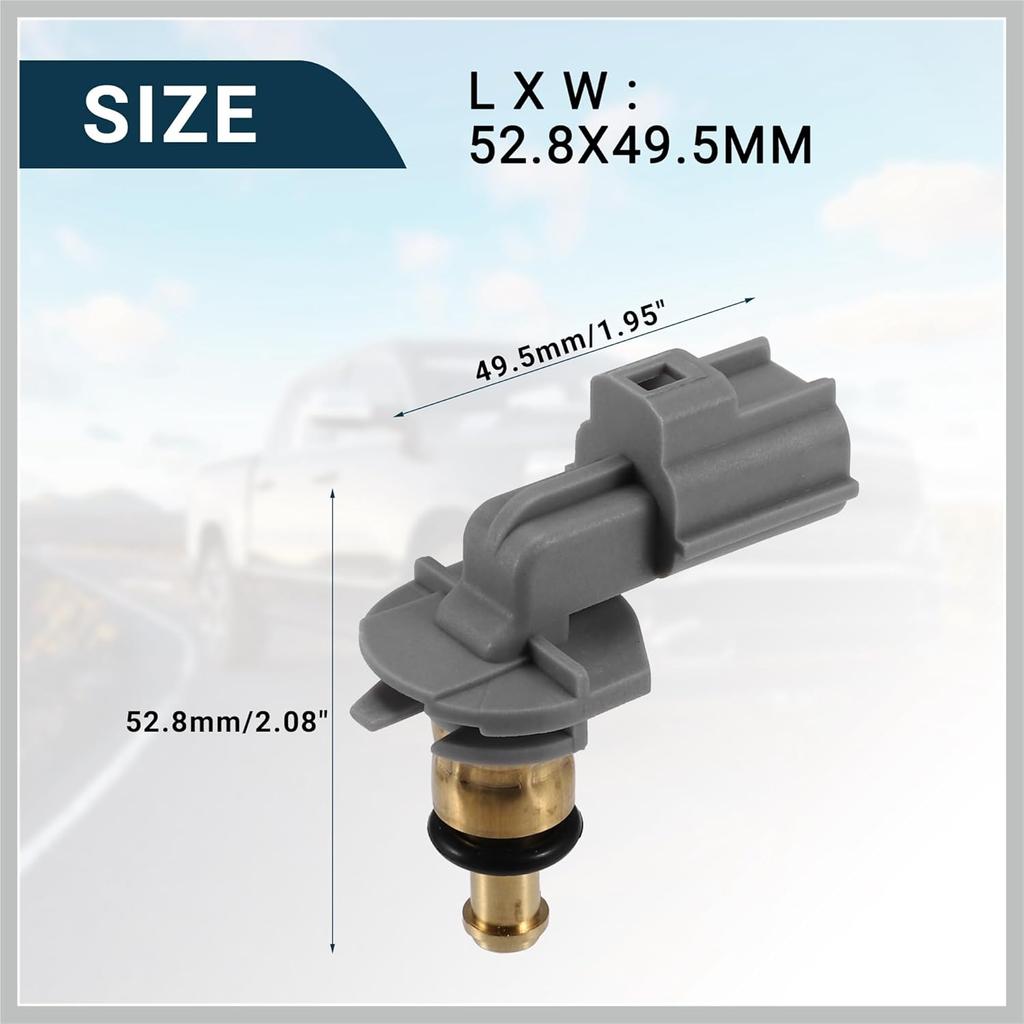 Coolant Temperature Sensor for Land Rover Range Rover Durable No.LR041442 Water Temp Sensor Gold Tone Inner Replacement Car Parts